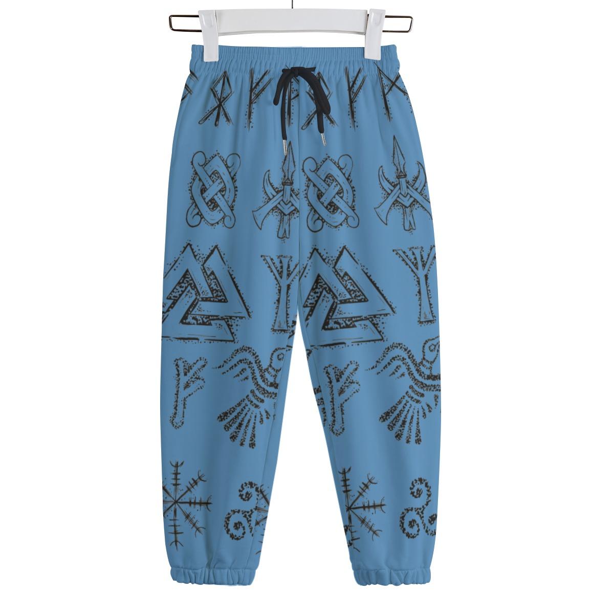 Norse Rune Cotton Kid's Pant – Viking Heritage Comfort