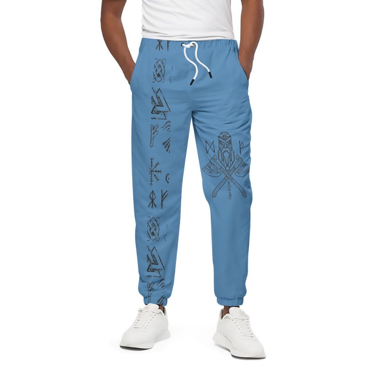 Norse Rune Cotton Unisex Pants – Viking Heritage Comfort