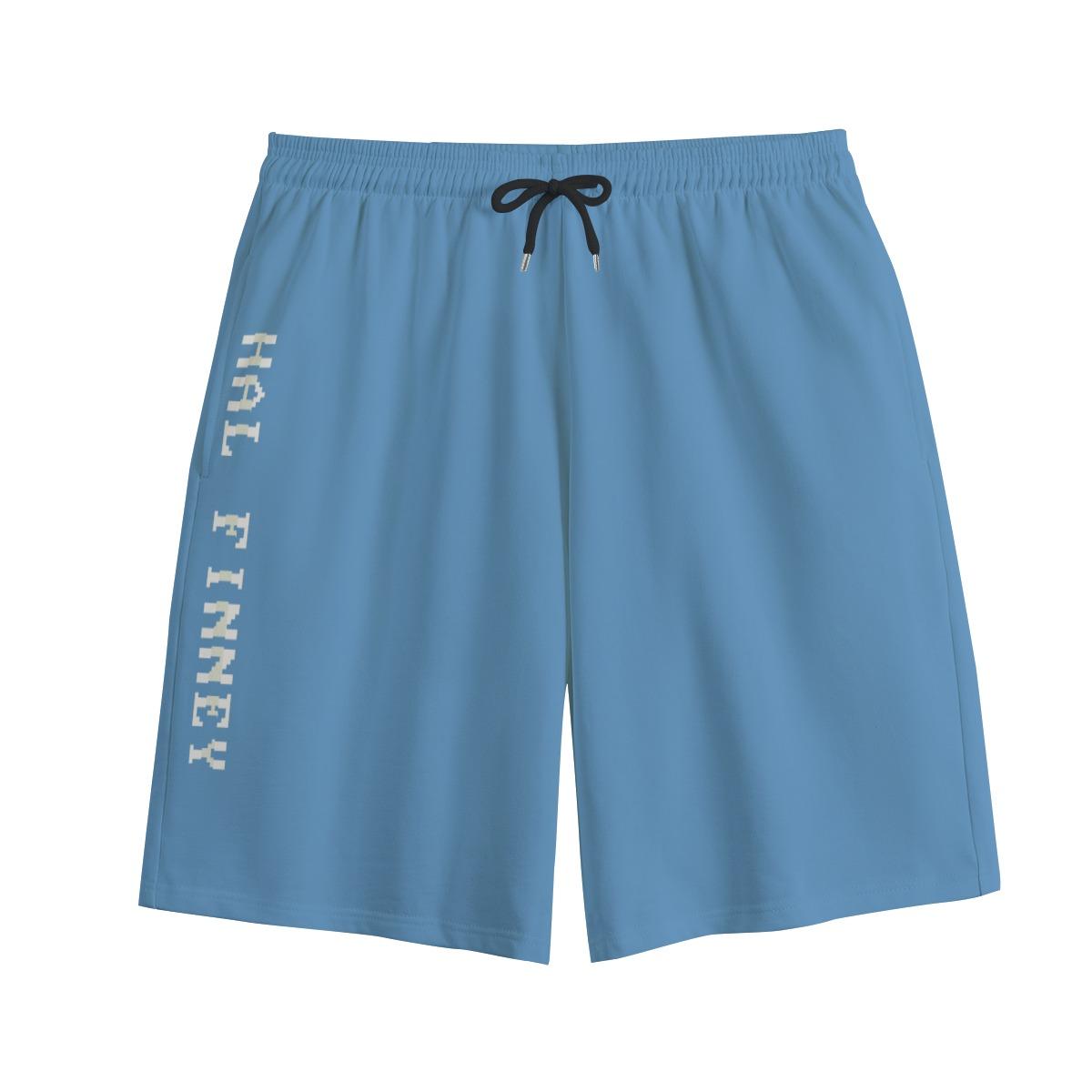 "HAL FINNEY" Retro Pixel Cotton Short Pant