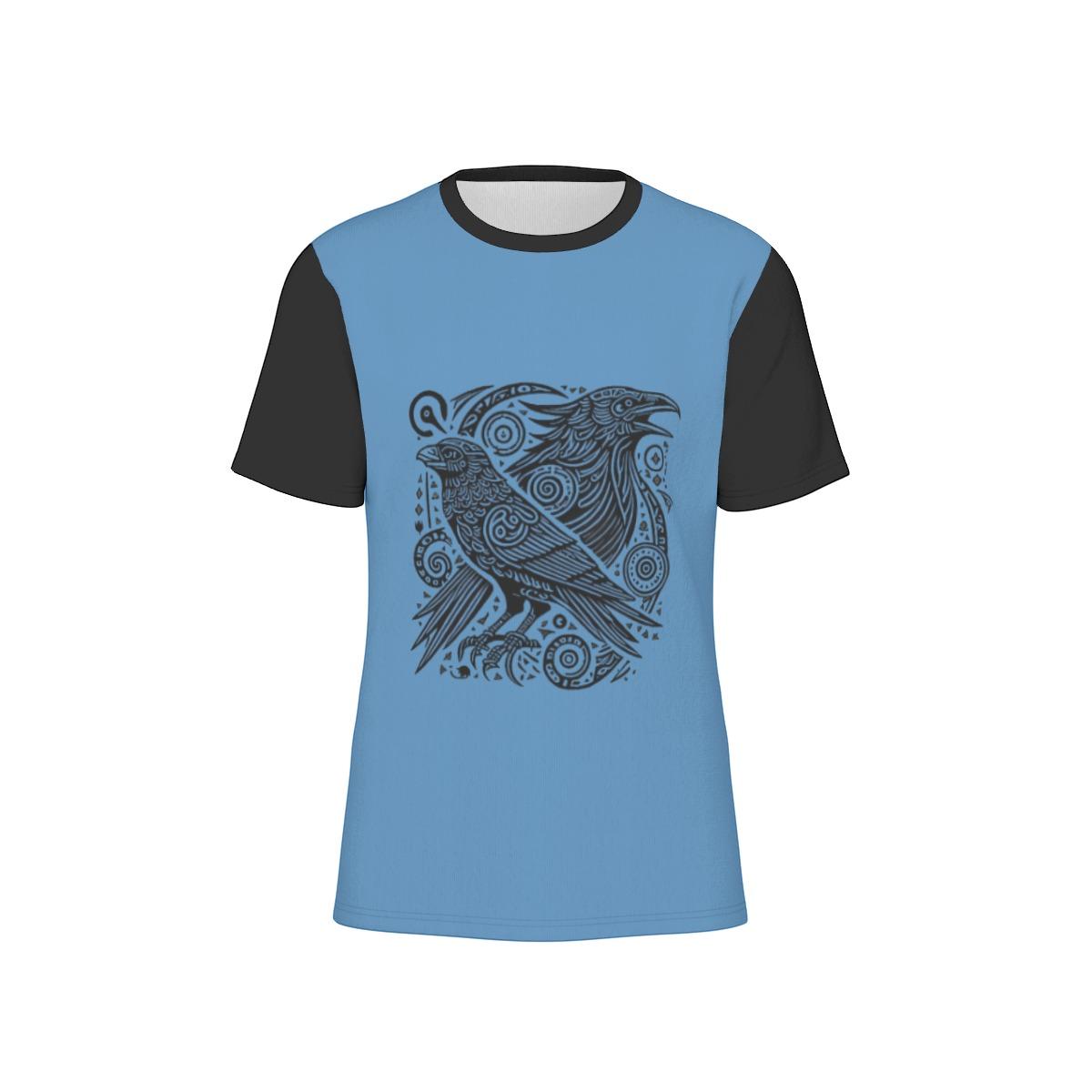 Raven of Odin Men's T-shirt - Mythical Norse Design