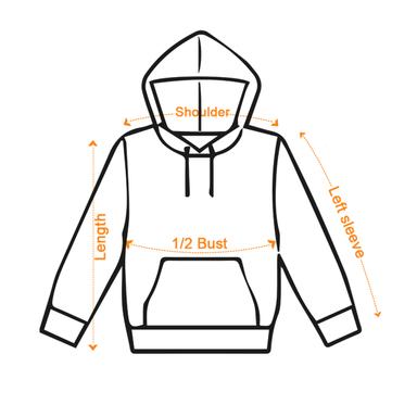 hoodie size guide